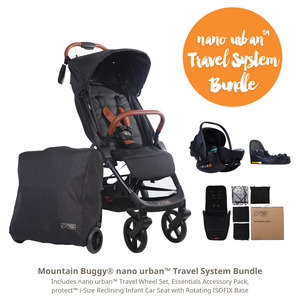 Mountain Buggy® nano urban™ Travel System Bundle