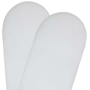 Sheets: Living Textiles White Jersey Moses/Pram Fitted Sheet 2pk