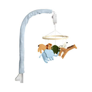 Living Textiles Wild Safari - Musical Mobile Set
