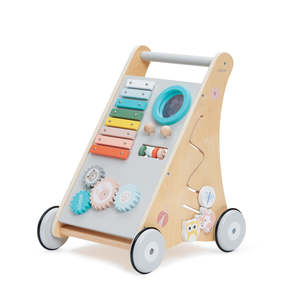 Activity Toys: Bubble Wooden Activity Play Walker