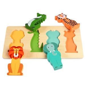 Rex London Colourful Creatures Wooden Puzzle
