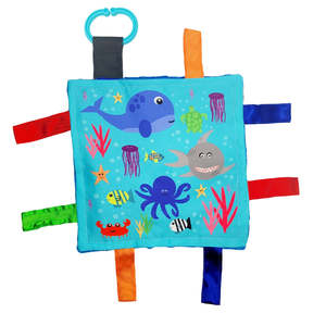 Toys And Gifts: Baby Jacks Ocean Sea Animals Crinkle Sensory Toy