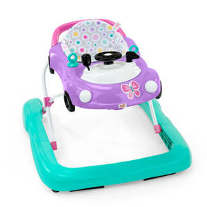 Bright Starts Little Speedster 3 in 1 Car Walker Purple Power