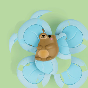 Bath Toys: Tiger Tribe Sensory Spinner - Bear