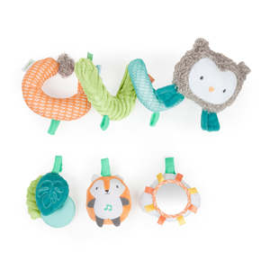 Ingenuity Nally & Friends Spiral Activity Toy Bar