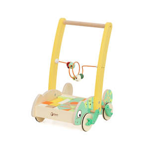 Learning Toys: Classic World Baby Walker with Blocks