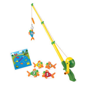 Learning Toys: John Deere Electronic Fishing Pole