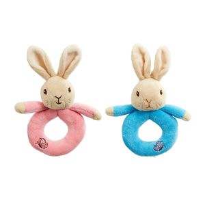 Rattles: Peter Rabbit & Flopsy Bunny Rattle Rings 18cm (Assorted)