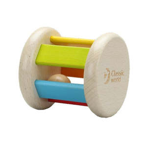 Rattles: Classic World Wooden Roller Rattle