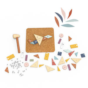 Wooden Toys: Speedy Monkey Nailing Game