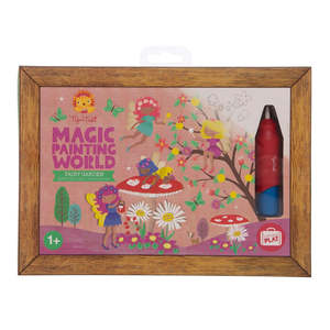 Books And Puzzles: Tiger Tribe Magic Painting Fairy Garden