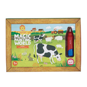 Books And Puzzles: Tiger Tribe Magic Painting World Farm