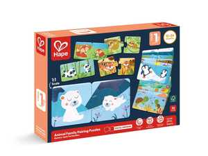 Puzzles: Hape Duo Logic Puzzle Animals Mum & Baby