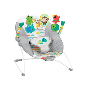 Nursery Playtime: Bright Starts Paradise Vibrating Bouncer