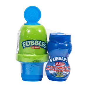 Outdoor Toys: Fubbles No-Spill Mini Bubble Tumblers (Assorted)