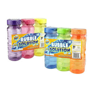 Outdoor Toys: Bubble Workz Bubble Solution 3 Pack