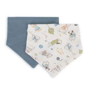 Bibs: Little Linen Jersey Bib 2 Pack