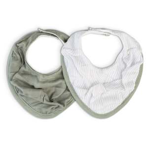 Bibs: Little Bamboo Muslin Bib 2 Pack