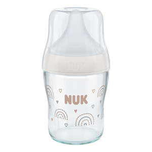 Bottles Teats Sterilisers: NUK Perfect Match Glass 120ml Bottle