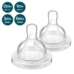 Teats: Avent Anti-Colic Teat - 2 Pack