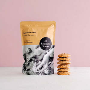 The Lactation Station Salted Caramel Cookies
