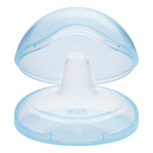 Breast Pads And Shields: NUK Silicone Nipple Shields - 2 Pack
