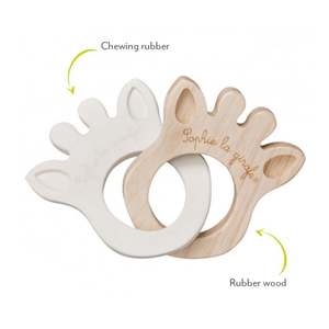 Soothers And Teethers: Sophie La Girafe So Pure Silhouette Rings