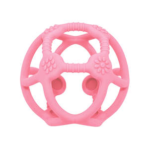 Playground Silicon Teether Balls Light Pink