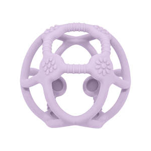 Playground Silicon Teether Balls Light Purple