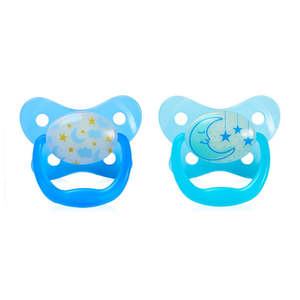 Dr Browns PreVent Glow In The Dark Pacifier Stage 2 - 2pk