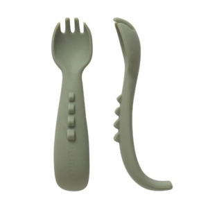 All4Ella Curved Silicone Fork - 2 Pack