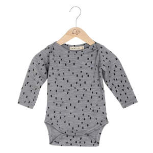 Mokopuna Merino Long Sleeve Shortsuit