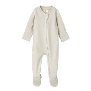 All In Ones And Sets: Babu Footed Onesie Zipsuit