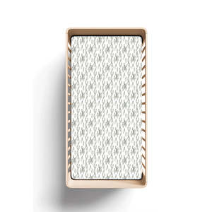 Burrow and Be Cot Fitted Sheet-String Of Pearls