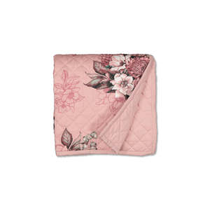 Burrow and Be Baby Cot Quilt/Play Mat-Tropical Bouquet