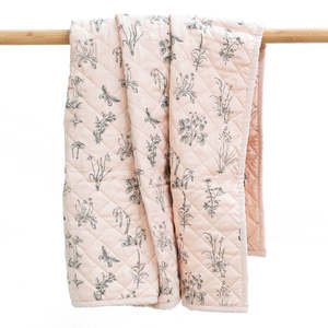 Burrow and Be Baby Cot Quilt/Play Mat-Meadow