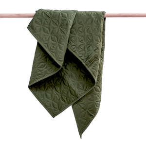 Burrow and Be Baby Cot Quilt/Play Mat-Olive