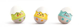 Activity Toys: Hape Happy Hatching Wobble Rattles