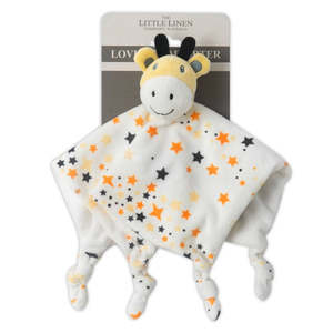 Toys And Gifts: Little Linen Giraffe Star Comforter