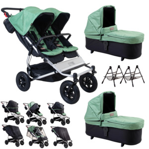 Mountain Buggy® duet™ carrycot plus™ Twins Bundle