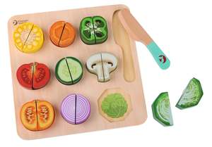 Toys And Gifts: Classic World Cutting Vegetables Puzzle