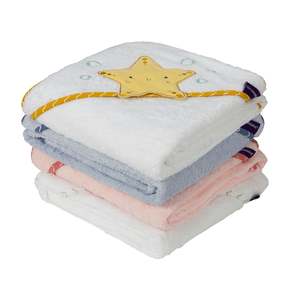 ClevaMama Bamboo Extra Large Apron Baby Bath Towel