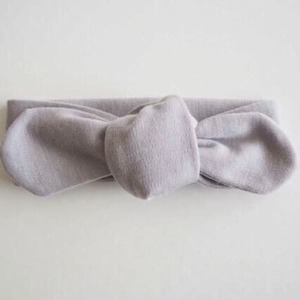 Topknot Headbands: Classic Grey Topknot headband