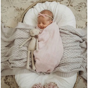 Wraps Swaddles: Fairytale organic muslin wrap