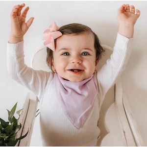 Bibs Teething: Dribble Bib - Lilac