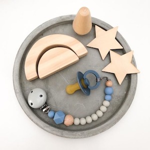 Dummy Holders: Dummy Holder - Grey/Blue