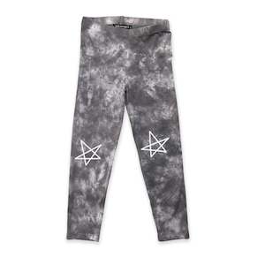 Girls Pants: Star Leggings - Vintage