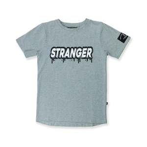 Boys Tops: Stranger' Scoop Tee - greymarle