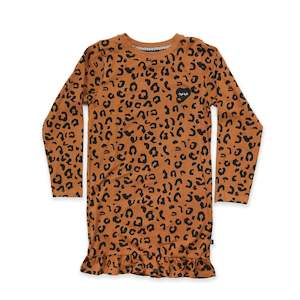 Dresses Skirts: Leopard Lovers Long Sleeve Dolly Dress