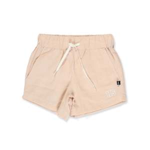 Baby Shorts: Coast Short - Peach Blush